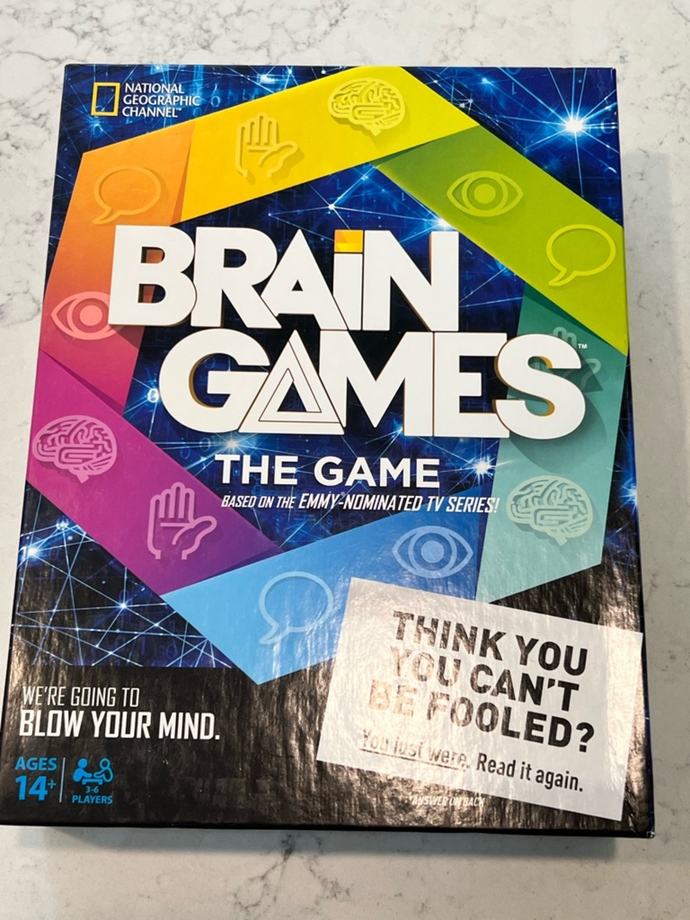 National Geographic Brain Games Board Game - Multicolor